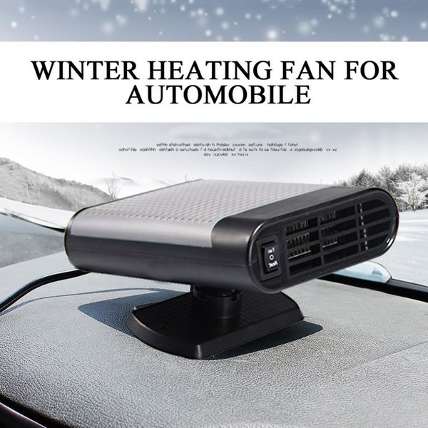 

portable car heater 12v high power automobile windscreen heater fast heating fan defroster for easy snow removal