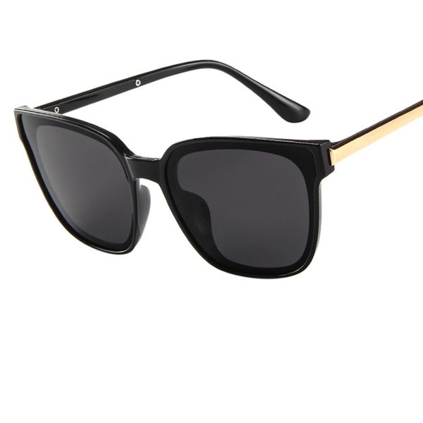 

retro frame mirror fashion spectacle frame flat glasses polarized sunglasses for women mirrored lens fashion goggle eyewear, Silver