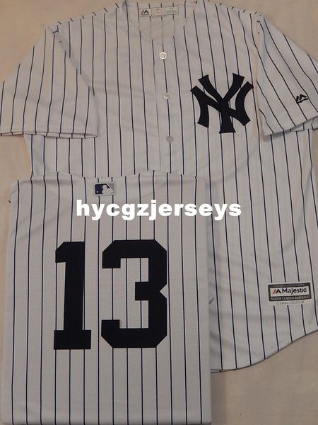 

baseball ny alex rodriguez #13 sewn cool base shirt jersey wht p/s new mens stitched jerseys big and tall size xs-6xl for sale, Black;blue