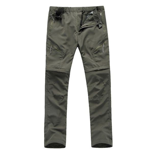 

ray grace light weight quick drying convertible pants for men cargo pants shorts hiking hunting fishing outdoor sports trousers, Black;green