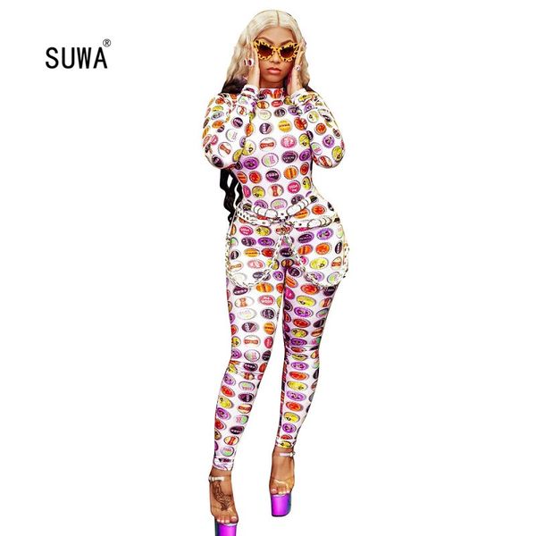 

fashion personality dot print bodycon jumpsuit overalls long pant autumn long sleeve women rompers evening family party clothing, Black;white