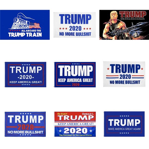 

90 * 150см дональд трамп 2020 флаг keep america great снова banner decor donald для президента сша 50 1pcs # 508