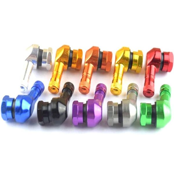 

2 шт. / компл. 90 градусов чпу мотоцикл стебли клапана шины модный дизайн автомобиля клапан стволовые крышки шины воздушные крышки крышки дл