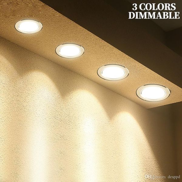 

led downlight 3w 5w 7w 9w 12w 15w round recessed lamp 220v 230v 240v 110v led bulb bedroom kitchen indoor led spot lighting