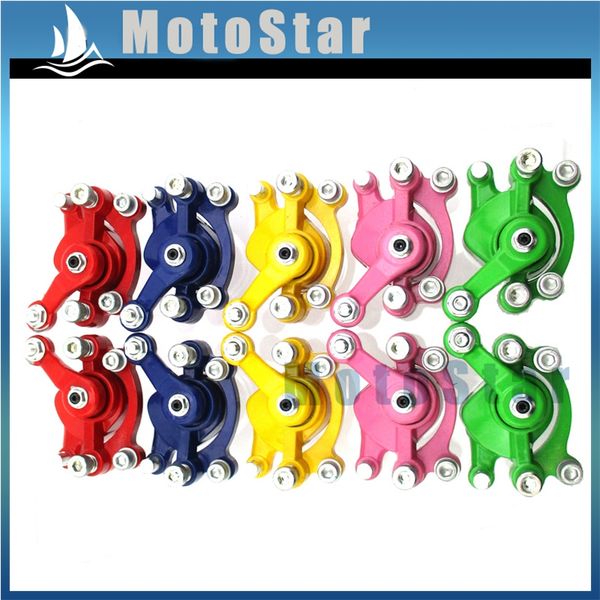 

front & rear disc brake caliper for 2 stroke 47cc 49cc pocket bike minimoto mini moto atv goped scooter kid dirt baby crosser