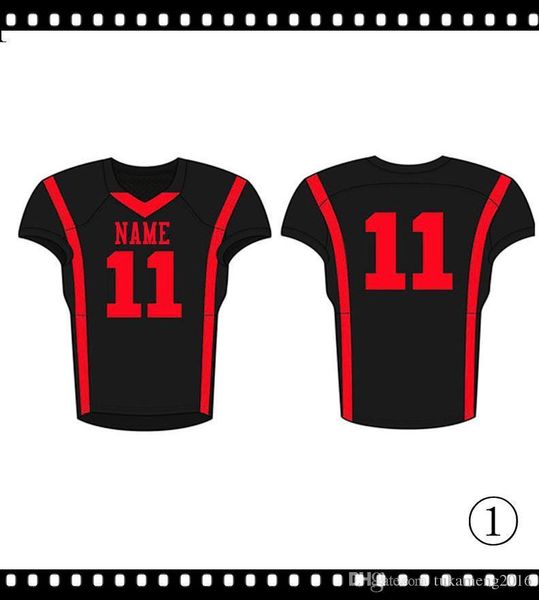 

2020 new mens size s-xxxl embroidered jersey wdfsd12, Black;red