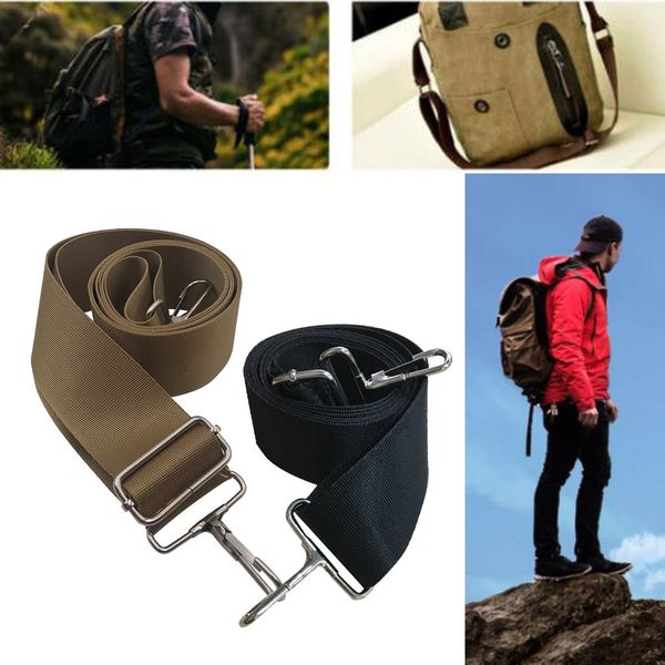 

adjustable nylon shoulder bag belt replacement solid strap cross body handbag bag accessories 2019 new arrivals selling, Black