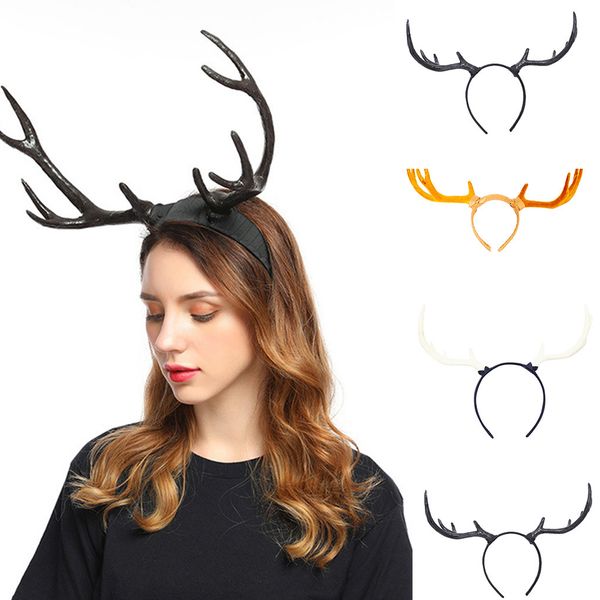 

antler horns ears dalmatian ears bull horns costume hat christmas headband xmas clasp hoop party presents hairband gift a30828