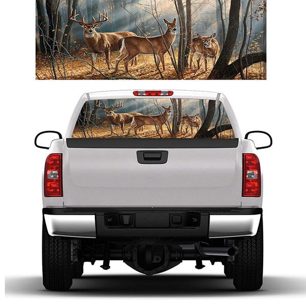 

rear window graphic car decal sticker compatible for truck suv van m8617