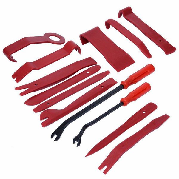 

tioodre car audio maintenance kit auto trim repair panel remover pry bar car dash radio door trim panel clip tools 4/7/13 pcs