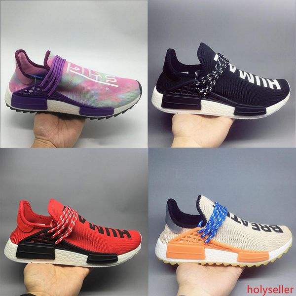 

hu trail running shoes men women pharrell williams outdoor athletic trainers sports sneaker shoes
