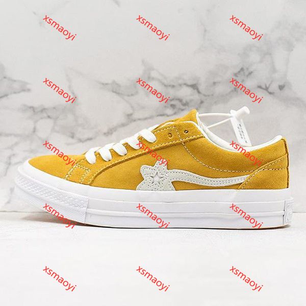 

ttc creator x tyler one star ox golf le fleur white rainbow skateboard shoes hococal men women burlap scarlet green yellow blue pink sneaker, Black;red