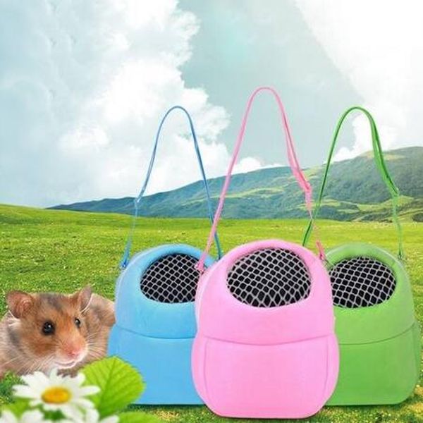 

sales wholesales 2019 pet carrier hamster rat small animals carrier travel warm bag carry pouch