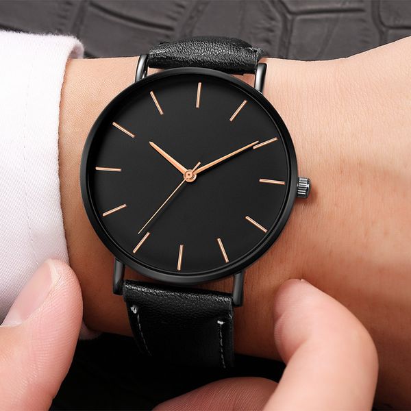 

geneva fashion men date alloy case synthetic leather analog quartz sport watches modern design sticker relojes para hombre, Slivery;brown