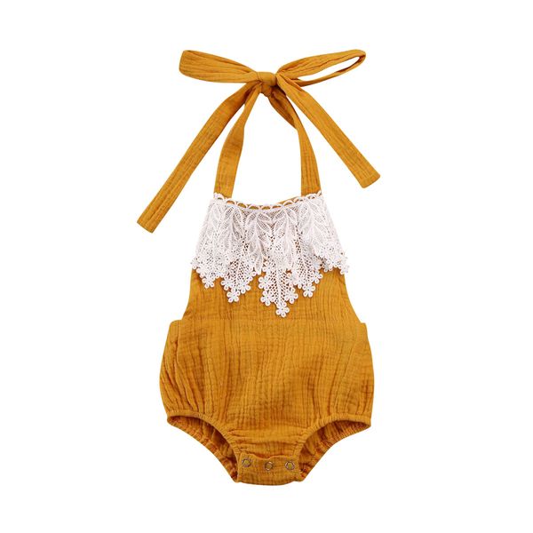 

0-24m newborn baby girl ruffled lace hatelr romper outfit clothes playsuit clothing set, Blue