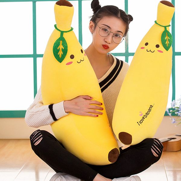 

plush toys banana pillow long pillow sleeping doll plush cute doll boy girl birthday present ve