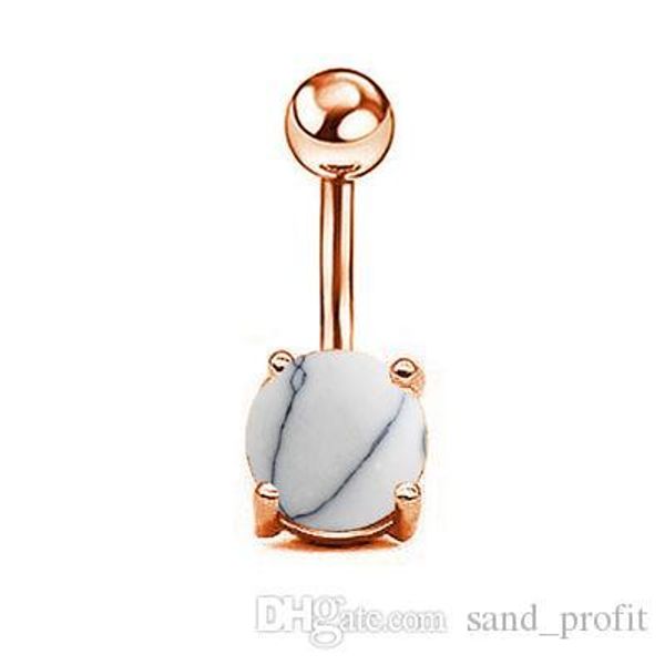

natural gemstone designer navels luxury gold bell button ring women crystal navel body jewelry factory direct sale, Silver