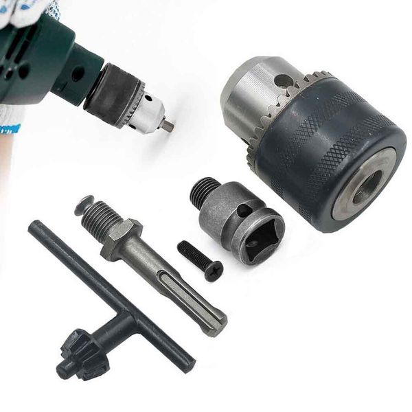 

1.5-13mm steel tool replacement electric drill chuck set socket square converter sds plus shank quick release impact wrench
