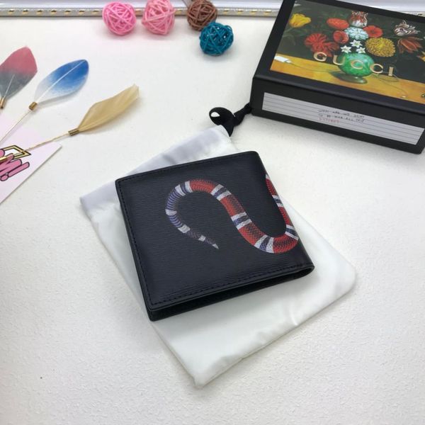 

Black Snake Лучший бумажник с коробкой Женщины Марка из натуральной кожи Квадратный Кошелек Кошелек Женщины Деньги Держателя G451268