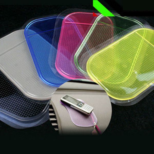 

car gadget mobile silica gel phone mat sticky pad non-slip mat car interior accessories coin magic anti-slip fixed gel pad