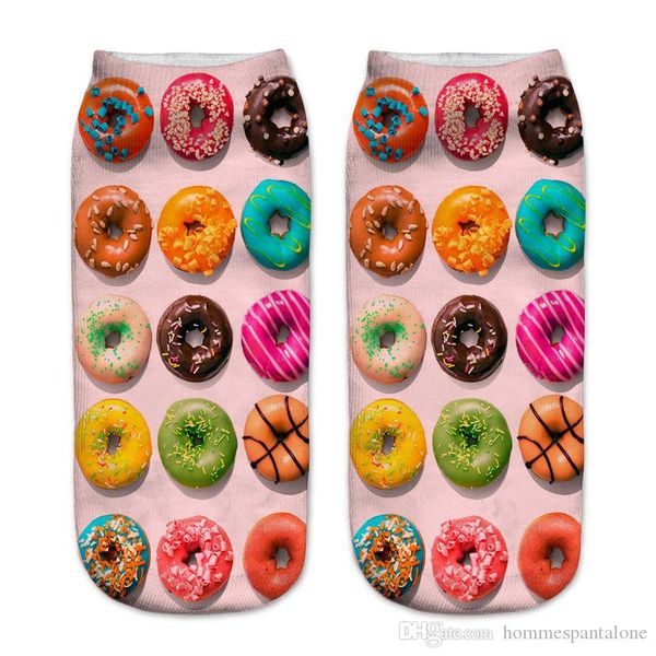 

fashion female candy printed socks summer designer casual sport women chaussettes women running apparel, Black;white