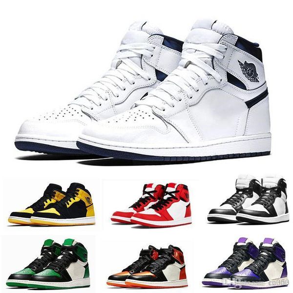 

Мода Jumpman 1 Баскетбольная Обувь Легкая Атлетика Кроссовки Кроссовки Для Женщин Сп