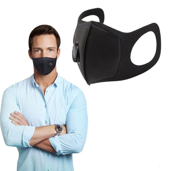 

dhl shipwindproof breathing valve sponge pm2.5 reusable anti-dust anti pollution mouth mask washable dustproof face masks 200 1 pcs