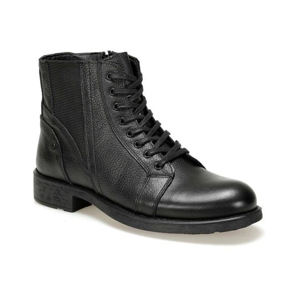 

flo srr-3497 black men boots oxide