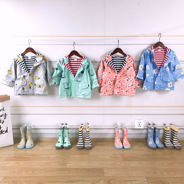 

j33ro insenbihouse children's jacket double-layer windproof waterproof insenbihouse children's jacket pineapple double-layer windp, Red;brown