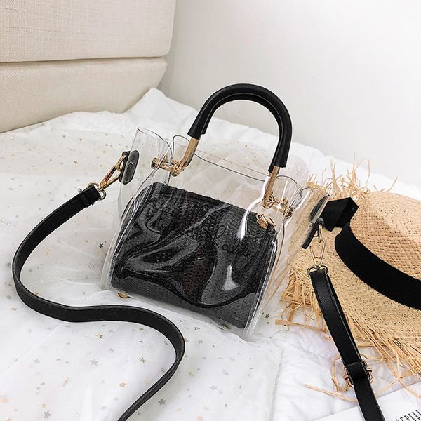 

2019 new fashion women crossbody shoulder bag female small leather messenger bucket bag handbags mobile phone pouch for girls#30