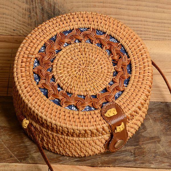 

дизайнерские сумки кошелек тканые женщин ротанг сумки урожай плетение соломы мешок плеча выдалбливают дамы женский crossbody сумки