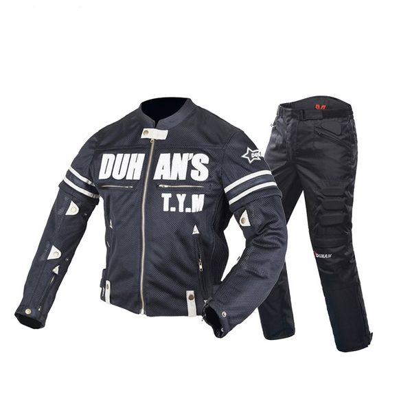 

duhan motorcycle jacket motocross gear armor suits jacket&pants moto jacket protective men motorcycle clothing
