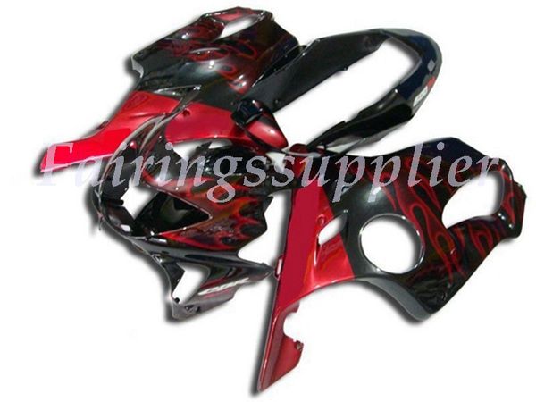 

новый (литье под давлением) abs обтекатель комплекты fit для honda cbr600 f4 1999 2000 cbr600 f4 99 00 обтекателей набора черного и красного