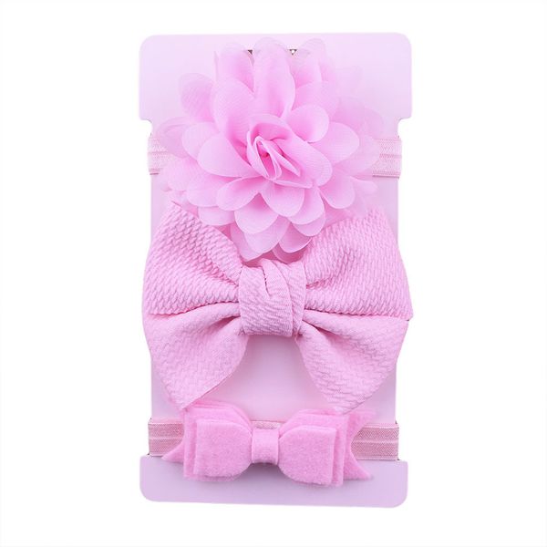 

bow knot headband for baby girls infant hair band turban flower bow headwraps hair accessory pprop, Slivery;white