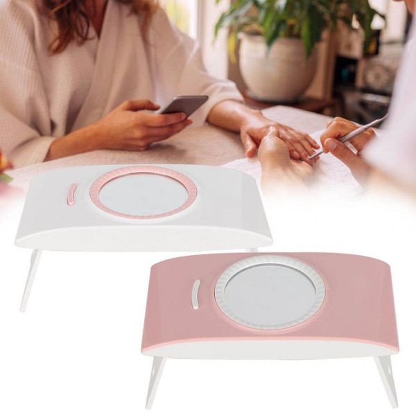 

16w foldable portable nail gel nail polish dryer art machine with mirror