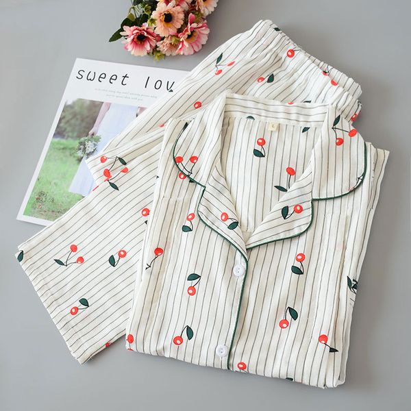 

thin postnatal women nursing pyjamas print breastfeeding pijamas mujer night suits kawaii sleepwear cotton maternity homewear, Black;red