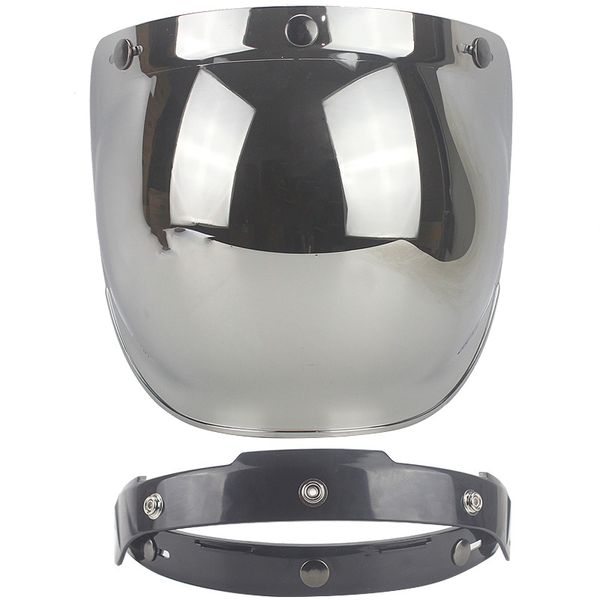 

compatible motorcycle bubble visor motorbike helmet glass windshield for vintage helmet for style protection visor