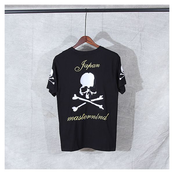 

2020 luxury mens designer t shirts summer t shirt crane printing designer t shirt skull t-shirt print fashion men short sleeve tees s-xxl, White;black