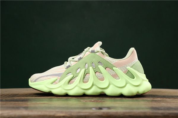 

новые поступления мужские west 451 kanye 3m volcano wave runner дизайнерская обувь женские спортивные кроссовки флуоресцентные кроссовки 36, White;red