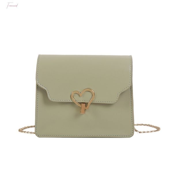 

pu кожа женщин сумки через плечо дамы сердца металла плеча tote сумки корея засов малый crossbody посланника сумки zer