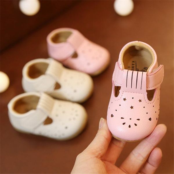 

children' baby shoes 2019 spring summer baby soft bottom toddler shoes korean girls princess single baotou sandals, Black;grey