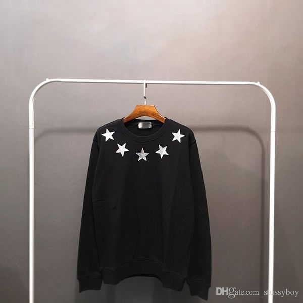 

famous brand mens designer hoodie jacket mens designer star print sweashirt men women hip hop black hoodie