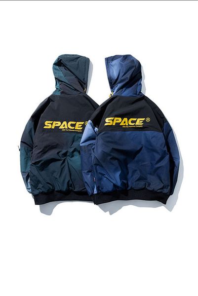 

mens зимы печати вскользь куртка конструктора пара сыпучие с капюшоном пальто моды hip hop стиль стенд воротник outwear, Black;brown