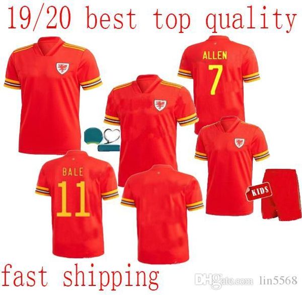

в наличии лучших качеств уэльс футбол джерси человек + дети bale allen джеймс бен дэвис уилсон camisetas сборная домой уэльс футбол рубашки, Black;yellow