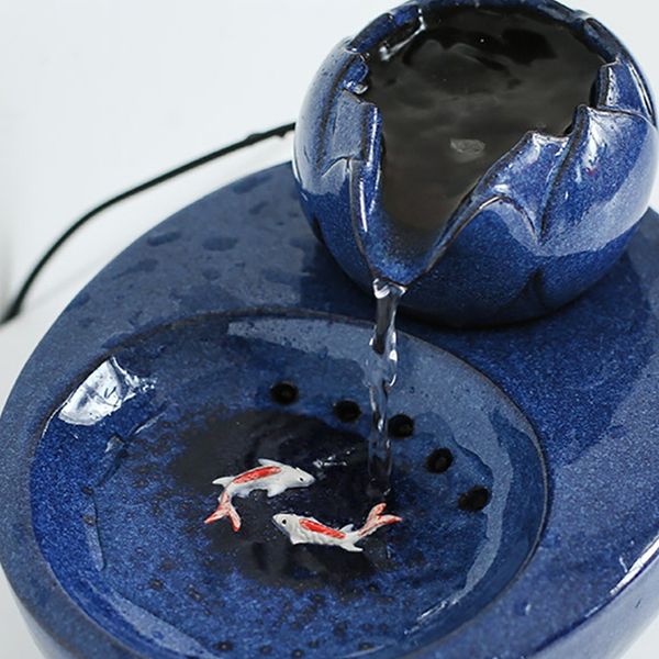 

pet ceramic automatic electric water fountain drinking bowl tank dog cat drinker