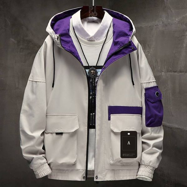 

High Quality Mens Jacket Brand Casual Autumn Spring Autumn Jacket Two Color Available Casual Fashion Windbreaker Luxury Hoodie Jacket