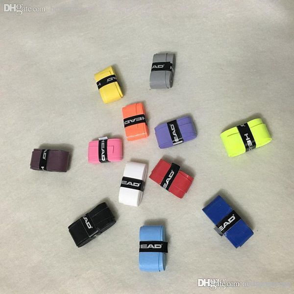 

wholesale-100 pcs pu soft thin anti-slip overgrip for tennis racket tacky feel badminton racket over grip hxl
