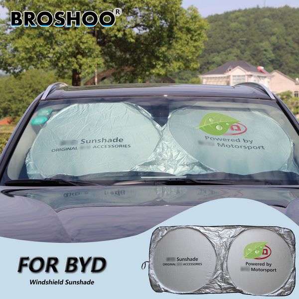 

broshoo car windscreen sunshade front window sun shade windshield visor cover for byd f0 f3 f3r f6 e6 s7 s6