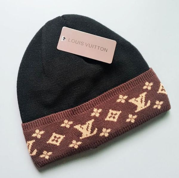 

hats winter knitted fur poms beanie label luxury men and women cable slouchy skull caps fashion leisure beanie outdoor hats 3344, Blue;gray