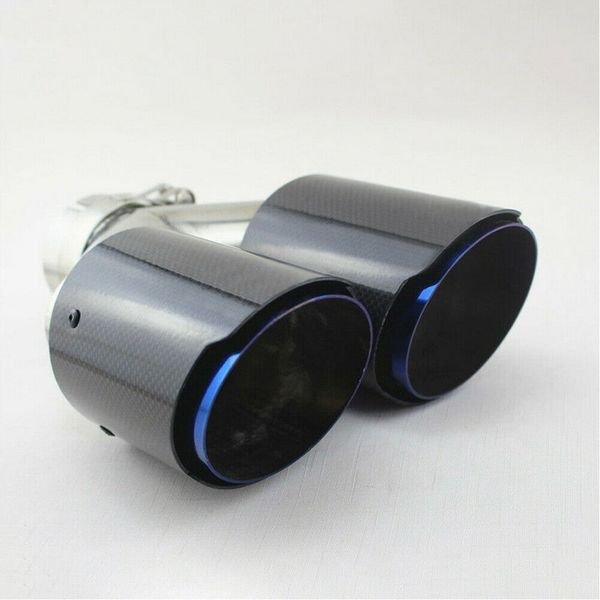 

muffler tip universal rear straight carbon fiber systems exhaust accessories tail pipe liner throat dual styling auto